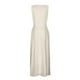 thumbnail image 5 of Vestido largo sin mangas con cuello en V y cremallera lateral para mujer, primavera-verano - Poliéster plisado, ideal para el trabajo y las salidas nocturnas, 5 of 8