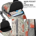 thumbnail image 4 of Crossbody Sling Backpack for Women Men Sea Shells Retro Seamless Pattern Shoulder Sling Crossbody Casual Chest Bag for Travel Sports Running Hiking, 4 of 6