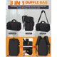thumbnail image 2 of Bolsa de gimnasio RAINSMORE 45L para hombre con compartimento para zapatos y portátil, 2 of 7