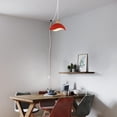 thumbnail image 5 of Kiven Plug in Pendant Light, Modern Hanging Light Fixture with Red Iron Shade, E26 Socket Dimmable Pendant Light for Bedroom Hallway Kitchen Island, 5 of 7