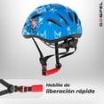 thumbnail image 3 of Casco para Bicicleta Gospel Sl705 Talla S Azul Negro, 3 of 10