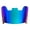 Colorful green, variant on ROZYARD Professional Football Visors Clear Fog Resistant Eye Shield Football Helmets Impact Resistant Eye Protections