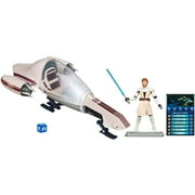 Star Wars Figure and Vehicle Obi-Wan and Freeco Bike