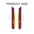 thumbnail image 6 of More design Graduation shawl Armenia & United States Flag Stole Sash Honor Study Aboard International Students, 6 of 9