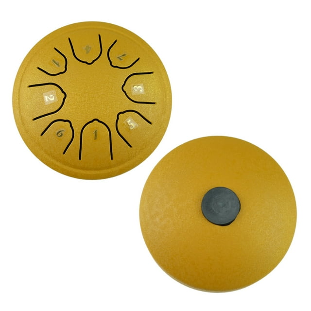 Percussion Instrument,Majors Friends Handpan Drum C Key Balmy Drum 8 Notes Drum 4 Friends Handpan Drum With Notes C With 4 Percussion Drum Percussion Portable Percussion 8 4 Steel Majors