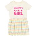 thumbnail image 3 of Inktastic Granna Girl Granddaughter Girls Toddler Dress, 3 of 5