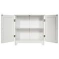 thumbnail image 3 of Redmon Double Door Cabinet, Contemporary Country, White, 23.50W x 11.75D x 23.50H, 3 of 5