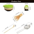 thumbnail image 3 of Back to school Premium Matcha Tea Set With Whisk Ceramic Bowl & Holder – Matcha Making Kit For Traditional Japanese Tea – Ideal Matcha Set For Beginners And, 3 of 5