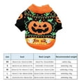 thumbnail image 3 of TIELUTT Halloween Pet Sweater For Dogs and Cats Warm Acrylic Knit Pet Clothes Hangers Metal Pet Clothes Rack Pet Clothes Hangers for Small Dogs Pet Clothes Hangers and Rack Pet Clothes for Medium Dog, 3 of 4