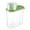 Green, variant on Food Storage Containers With Lids 1.9L Kitchen Multi Grain Storage Tank Food Dry Goods Storage Box Plastic Sealed Tank kitchen Gadgets