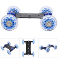 thumbnail image 3 of FLAMEEN Mini Camera Slider Car, Camera Dolly Roller, Camcorder Car Camera Accessory For DSLR Camcorder, 3 of 8