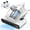 White, variant on ONSON 16Kpa Handheld Mattress Vacuum Cleaner, UV Light for Deep Cleaning Beds & Sofas