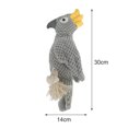 thumbnail image 3 of CBFFDC Bonding Dog Toy Interactive Bird Dog Toy with Rope Legs Built in Sound Teething Cleaning Gnawing Strengthen Encourage Playful Interaction, 3 of 6