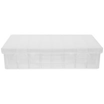 OFFIGAM Plastic Bead Organizer Box with Compartments for Jewelry, Charms, Small Craft Supplies and Accessories