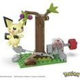thumbnail image 2 of MEGA Pokémon Building Toy Kit, Pichu's Forest Forage with 1 Action Figure (84 Pieces), 2 of 6