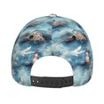 thumbnail image 3 of Kdxio Unisex Sea Marine And Lighthouse Pattern Baseball Cap Unisex Washed Classic Adjustable Hat, 3 of 5