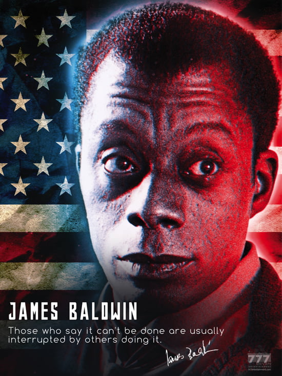James Baldwin Poster It Can Be Done Classroom Quote 18x24 