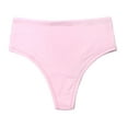 thumbnail image 3 of Hanky Panky Play Cotton Hi-Rise Thong (721924),XL/XXL,Meadowsweet, 3 of 6