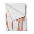 thumbnail image 2 of Human Anatomy Soft Flannel Fleece Throw Blanket, Inner Muscle System Skin Structure with Cells Biology Health Display, Cozy Plush for Indoor and Outdoor Use, 70" x 90", Coral Grey, by Ambesonne, 2 of 5