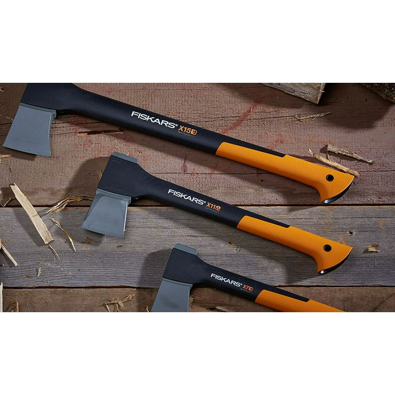 Fiskars 17” X11 Wood Splitting Axe, Orange/Black - Walmart.com