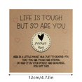 thumbnail image 3 of Pocket Hug Card,Cute Little Heart,Up 3D Pop-Up Greeting Card,"You Are Amazing Strong and Wonderful" Message,Perfect for Valentine’S Day,Birthday,Anniversary,Kids,Or Romantic Gift, 3 of 7