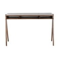 thumbnail image 3 of Hawthorne Collections Portola Solid Acacia Wood Desk - Brown, 3 of 8