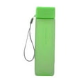 thumbnail image 1 of Injueey Botella de agua, botellas simples para té y café, cuadradas, 450ml, gran capacidad, para exteriores, recipientes para beber, teteras Teteras Verde mate, 1 of 6