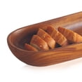 thumbnail image 4 of Long Acacia Wood Oval Bowl, 4 of 4