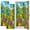 Color 4, variant on Classroom 2 Pcs School Locker Magnetic Wallpaper 12" x 36" Colorful Cartoon Race Track Roads Bridges Finish Line Reusable Removable Locker Accessories Back to School Supplies