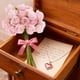 thumbnail image 5 of Decoraciones para San Valentín, adornos para San Valentín, regalos para San Valentín, ramo de 27 rosas azules aplastadas, regalo para San Valentín, ramo de flores artificiales para boda, rosas falsas,, 5 of 5