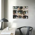 thumbnail image 4 of Orinice Realistic Eyes Fine Art Aesthetic Wall Painting for Classroom Kitchen Office Farmhouse Bathroom Room Decor Pictures Wall Art Canvas Living Room Bedroom Home Office Wall Decor, 4 of 6