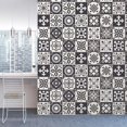 thumbnail image 3 of Walplus  Marjorelle Black White Moroccan Tile Sticker Peel and Stick 24 pieces, 3 of 7