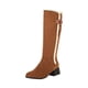 thumbnail image 2 of Botas de mujer Botas de nieve con cremallera Botas de terciopelo de algodón Zapatos cálidos de algodón sólido Botas de tacón medio a media pantorrilla Wmkox8yii ghj1408, 2 of 7