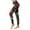 Black, variant on Valentine's Day Print High Waist Yoga Pants For Women Tights Compression Fitness Running Leggings Red XL