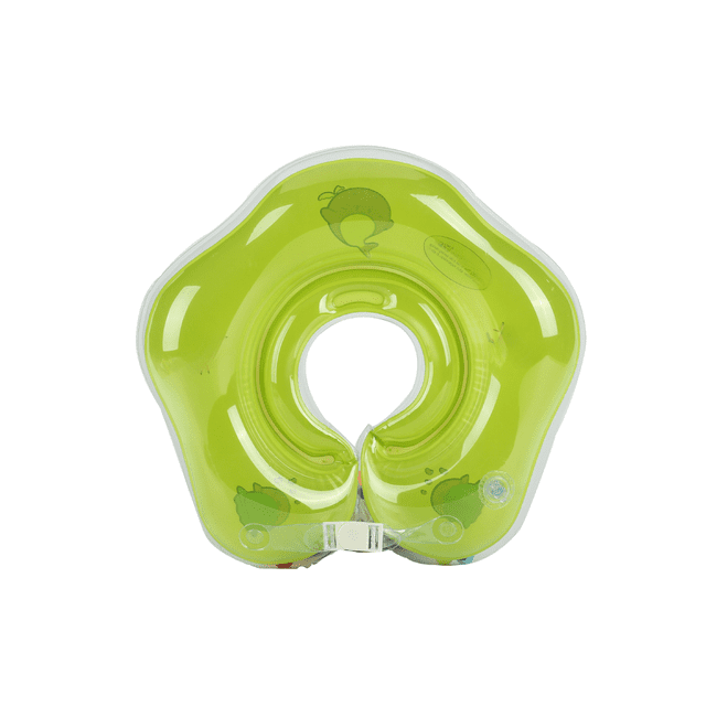 Anillo de cuello inflable para natación de recién nacidos Anillo de natación para bebés Equipo de natación Anillo de natación con doble bolsa de aire para niños