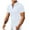 01 White, variant on zfwon Golf Polos Shirts for Men Comfortable 1/4 Zip Plain Color Summer Short-Sleeved Polos Shirts Fashion Quick Dry Gym Running Tops Basic Lapel Collar Muscle Athletic Work Pullover