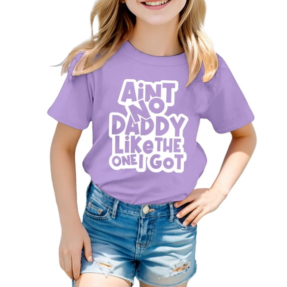 Bobifish girls graphic tshirts Casual Short Sleeve T Shirts With Print Round Neck Tee Tops Everyday outdoor activities School Wear pullover tees