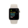 thumbnail image 6 of Apple Watch SE (2nd Gen) [GPS + Cellular 40mm] Smartwatch with Starlight Aluminum Case and Starlight Sport Band - S/M. Fitness & Sleep Tracker, Crash Detection, Heart Rate Monitor, 6 of 9