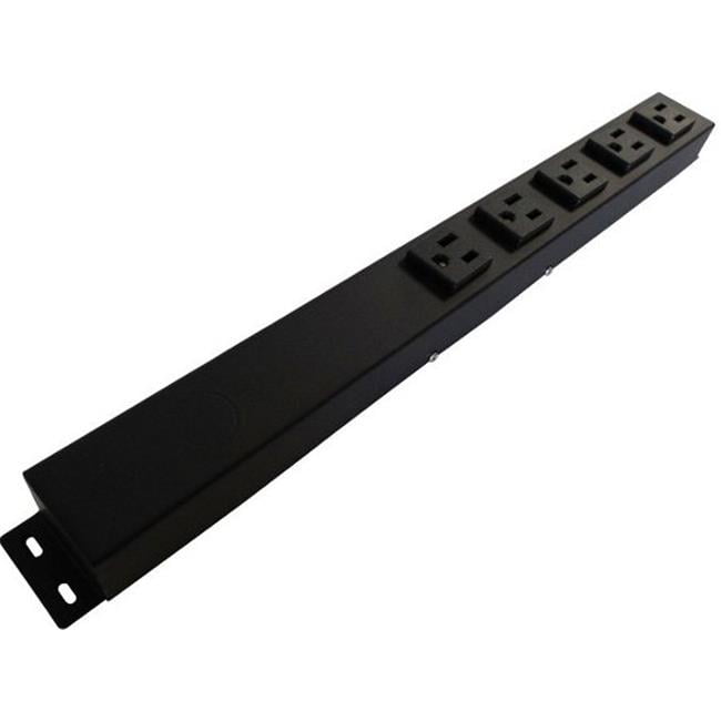 16 in. 6Outlet Hardwired Power Strip
