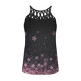 thumbnail image 5 of Fankiway Débardeur pour Femmes, Imprimé, Sans Manches, Col Rond, Blouse, Liquidation, 5 of 5