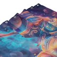 fish in the universe Shower Curtain Waterproof Fabric Shower Curtains