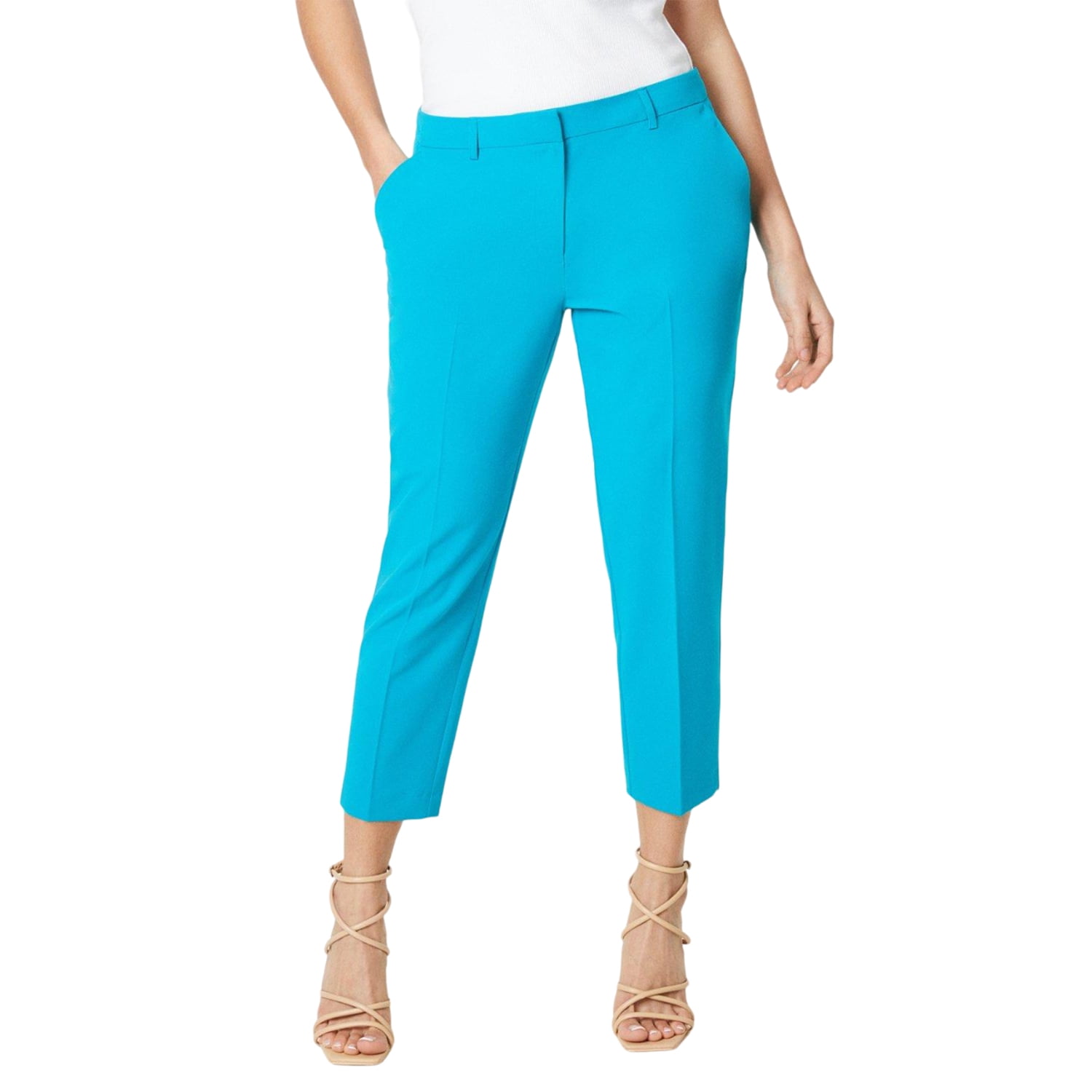 Dorothy Perkins Womens Petite Ankle Grazer Trousers Walmart