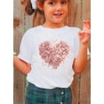 thumbnail image 2 of Young Heart-Print Cotton T-Shirt - Soft, Breathable, Machine Washable, Casual & Stylish, Perfect for Gifts, Summer Essentials|Playful Design|Comfortable Fit, T Shirts, 2 of 8
