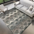 thumbnail image 2 of Dalyn Brisbane Area Rug BR9 Br9 Midnight Midnight Angled Diagonal 3' x 5' Rectangle, 2 of 2