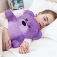 thumbnail image 3 of WOWMAX Cute Small Teddy Bear Daneey Cuddly Stuffed Plush Animals Teddy Bear Toy Doll for Birthday Christmas Purple 10 Inches, 3 of 8