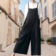 thumbnail image 5 of Mamelucos sueltos de algodón Moda Verano Monos Casual Mono de una pieza Monos FLhrweasw Nuevo, 5 of 9