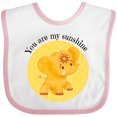 thumbnail image 3 of Inktastic You Are My Sunshine Elephant Etana Yellow and Cute Boys or Girls Baby Bib, 3 of 4