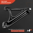 thumbnail image 6 of A-Premium Rear Right Lower Forward Control Arm Compatible with Audi Q7 2007-2015 & Porsche Cayenne 2003-2006/2008-2010 & Volkswagen Touareg 2004-2010, 6 of 9