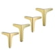 thumbnail image 3 of 4 patas triangulares de metal para muebles, sofás, mesas y armarios. 17cm, 3 of 9