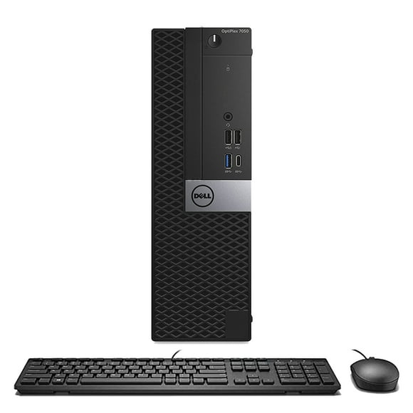 Dell OptiPlex 7050 SFF Gaming Computer Intel Core i7 6700 Processor @ 3.40GHz 16GB RAM NEW 512GB SSD AMD Radeon RX 550 4G GDDR5 Win 10 Pro WIFI Keyboard & Mouse HDMI